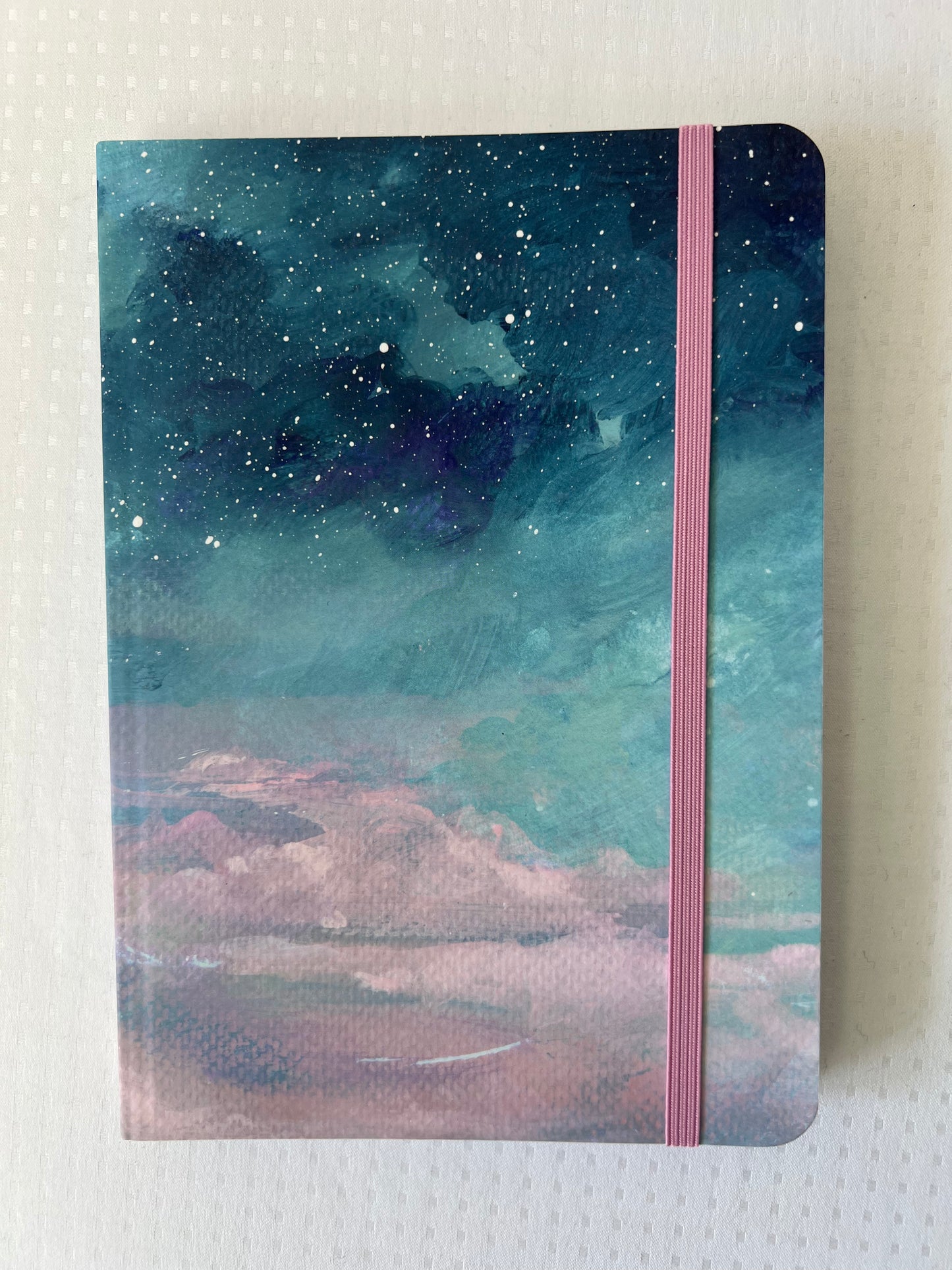 Devangari notes w kropki "Cotton Sky" A5
