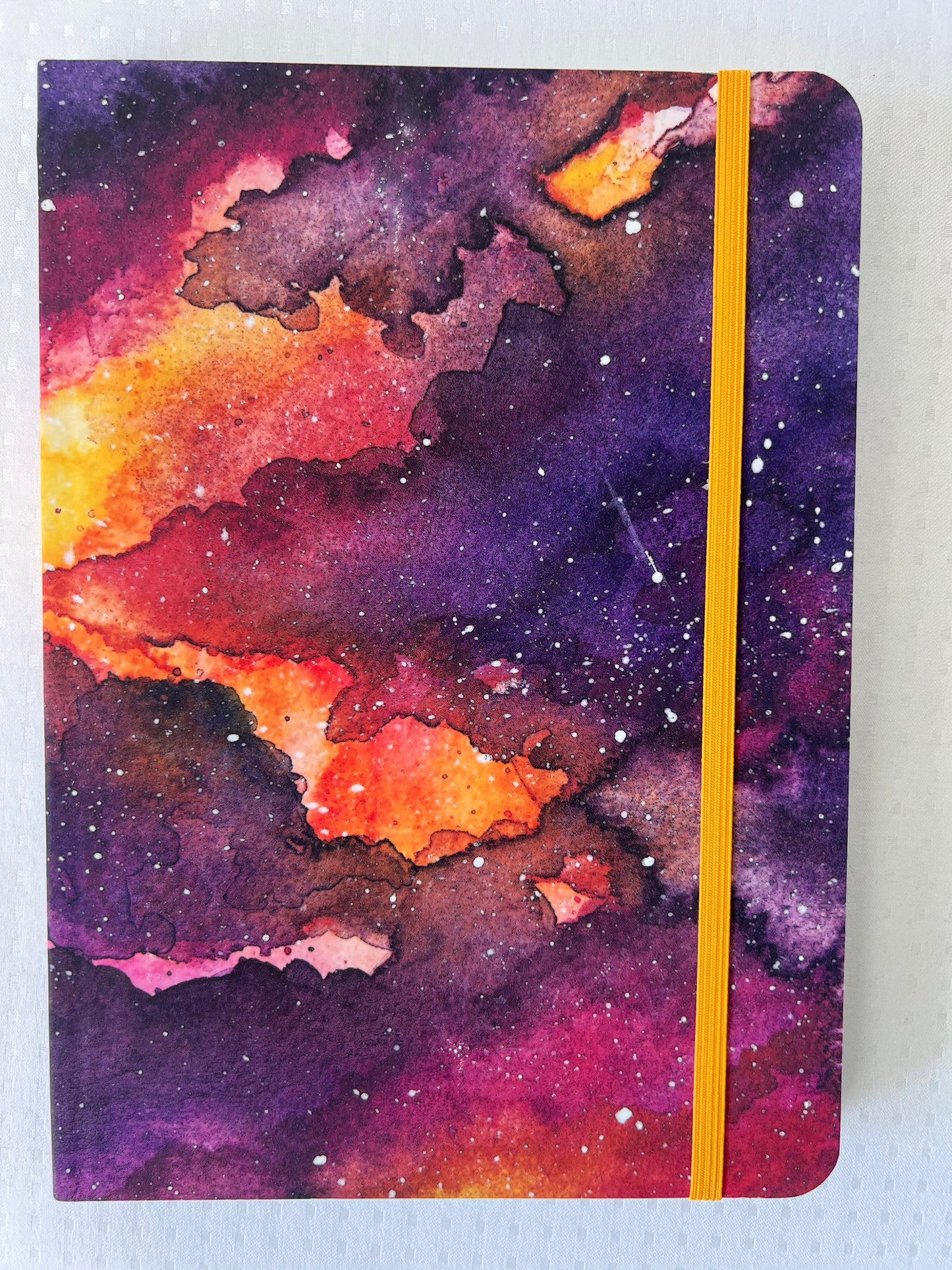 Devangari notes w kropki "Sunset Galaxy" A5
