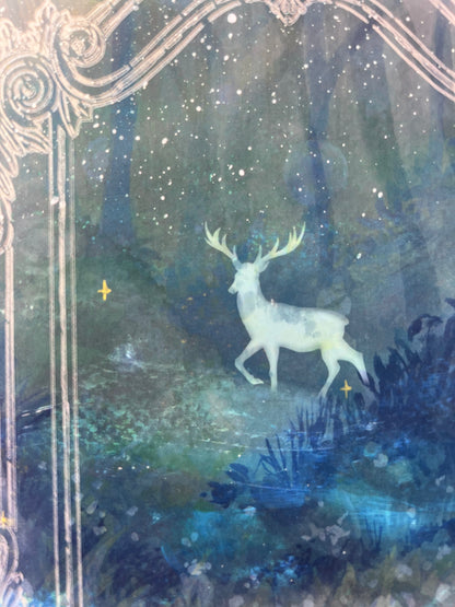 Devangari notes w kropki "Forest Spirit" A5