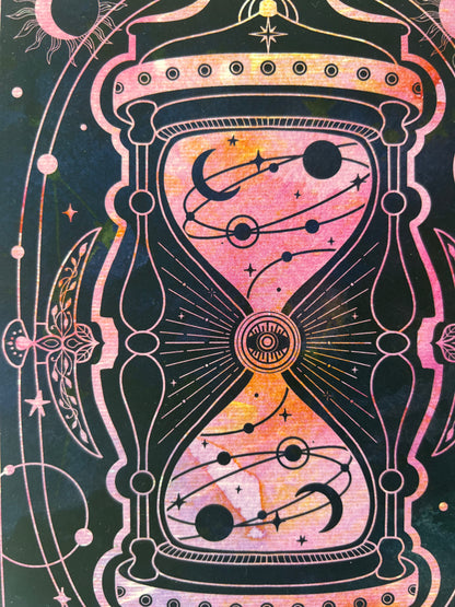 Devangari notes w kropki "Mystery of Time" A5