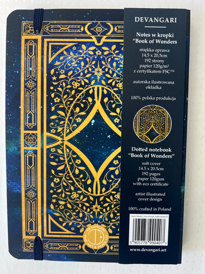 Devangari notes w kropki "Book of Wonders" A5 (kopia)