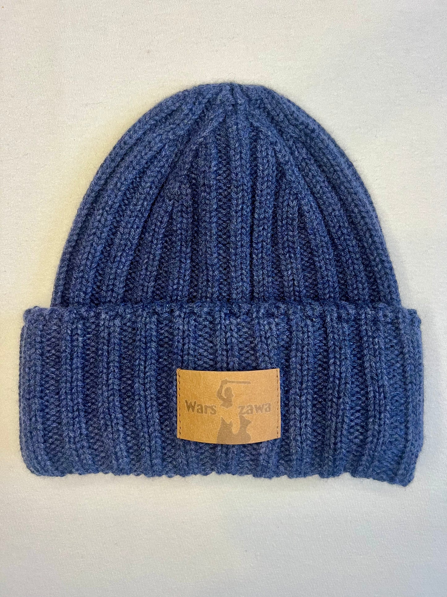 Warszawa - czapka wełna merino Kopyto x Dobrze Zrobione