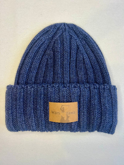 Warszawa - czapka wełna merino Kopyto x Dobrze Zrobione