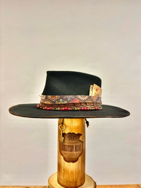 Oldschool Poker kapelusz Willi Custom Hats