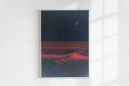 Morze plakat Luiza Niemczuk