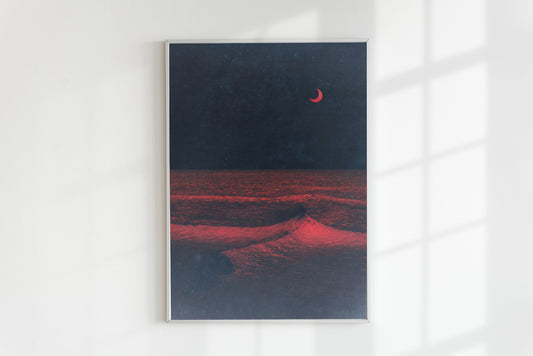 Morze plakat Luiza Niemczuk